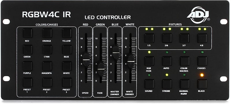 ADJ RGBW4C IR 32-Ch DMX Lighting Controller (5-pack) Bundle | Reverb