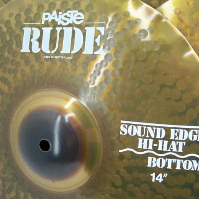 Paiste RUDE 5 Piece Cymbal Set/New With Warranty/RARE Sizes!/Model # 112BS17 image 2