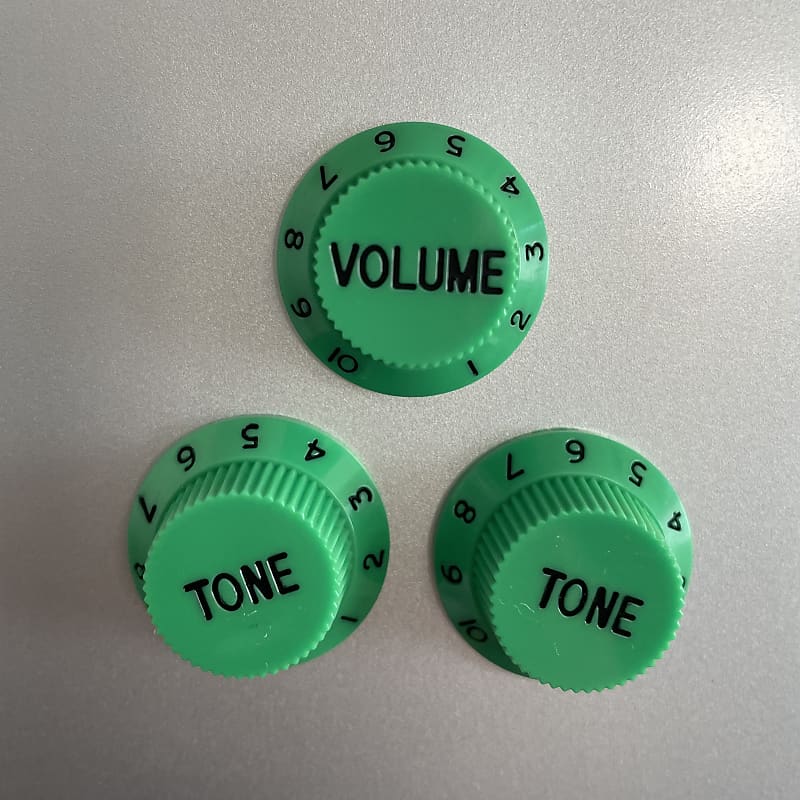 STType Guitar/Amp Knob 3 Piece Fridge Set Reverb