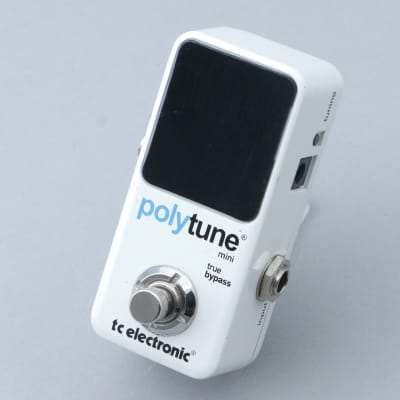 TC Electronic Polytune Mini Tuner Guitar Effects Pedal P-24075 