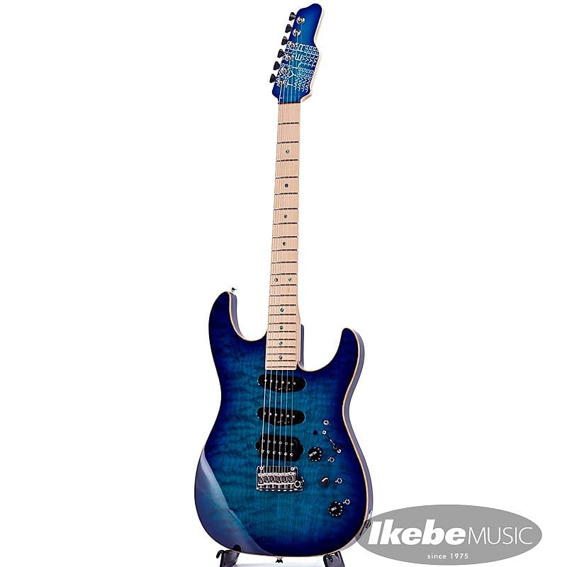 JAMES TYLER Japan Studio Elite Alder/Maple with Tone/Trans Blue Burst/MH/NB