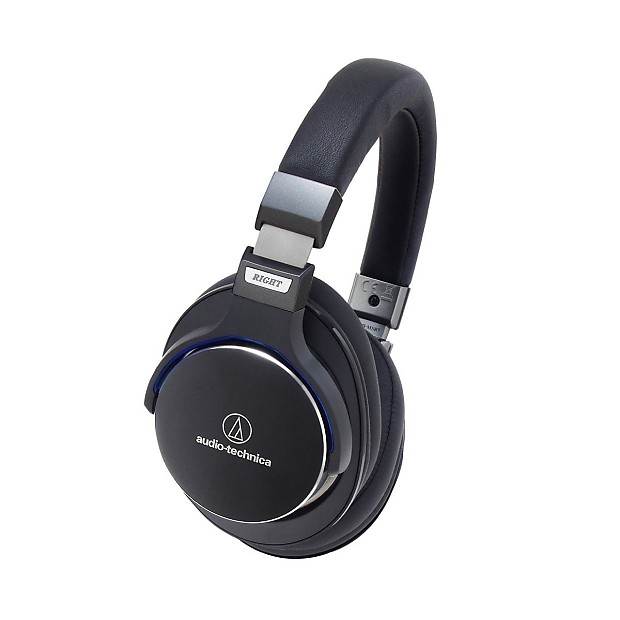 Audio-Technica ATH-MSR7-BK SonicPro Over-Ear High-Resolution Headphones image 1