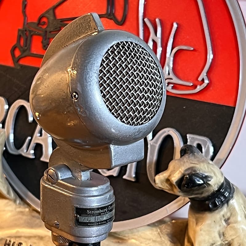 Rare 1940's Stromberg-Carlson 7C Dynamic Microphone, | Reverb