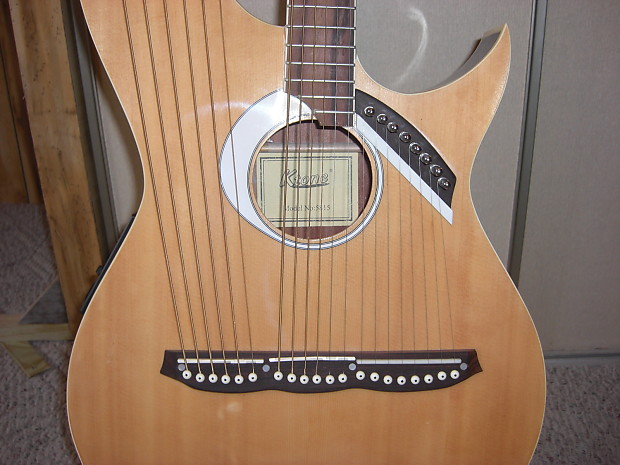 K Tone Harp Guitar 20 string