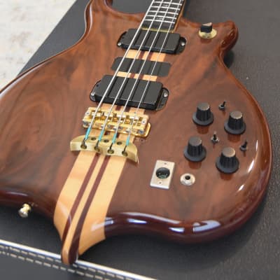 Alembic Series I 1 4 string bass guitar LED's + Original Hard case & DS-5 power image 18