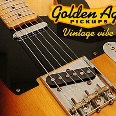 Golden Age #5411 Telecaster Neck Pickup - Chrome | Reverb