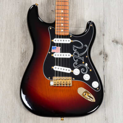 Fender Stevie Ray Vaughan Stratocaster Guitar, Pau Ferro Fingerboard, 3-Color Sunburst image 8