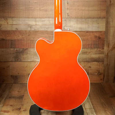 Gretsch G5420T Electromatic Classic Hollowbody Single-cut Electric Guitar with Bigsby - Orange Stain image 6