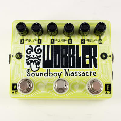 Soundboy Massacre Wobbler Dual Tremolo Super Rare - Wobbler / Brand New image 1
