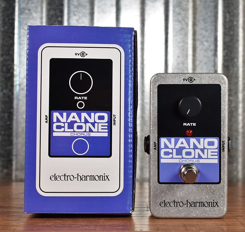 Electro-Harmonix EHX Nano Clone Analog Chorus Guitar Effect Pedal image 1