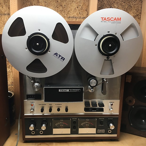 Teac 7030 restored in mint condition with hubs and tascam reel