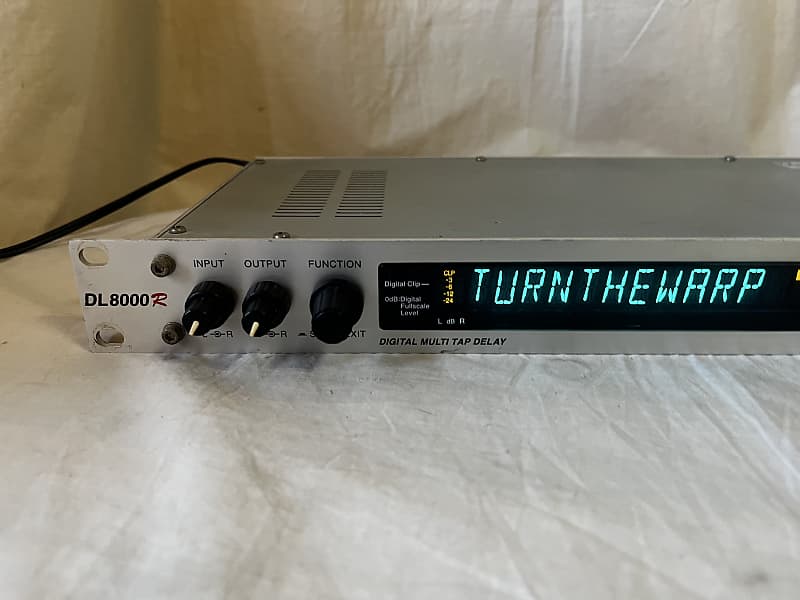 KORG DL8000R Digital Multi Tap Delay Processor w/ power supply