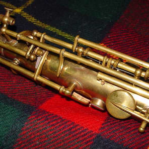 1921 Buescher True-Tone C Melody Saxophone  NO NECK image 8
