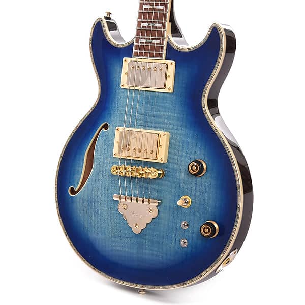 Ibanez Ar520hfm Hollow Body Electric Guitar - Light Blue 