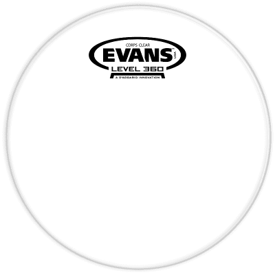 Evans TT08CC Corps Clear Marching Tenor Drum Head - 8"