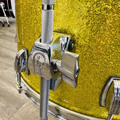 Ludwig Classic Maple 3-Piece Shell Pack 12/16/22 (Yellow Glitter) image 6