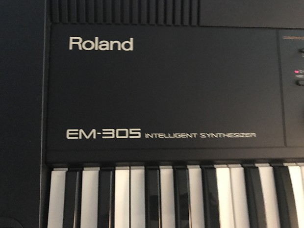 Roland EM-305 シンセサイザー ローランド EM-305 INTELLIGENT SYNTHESIZER - メルカリ