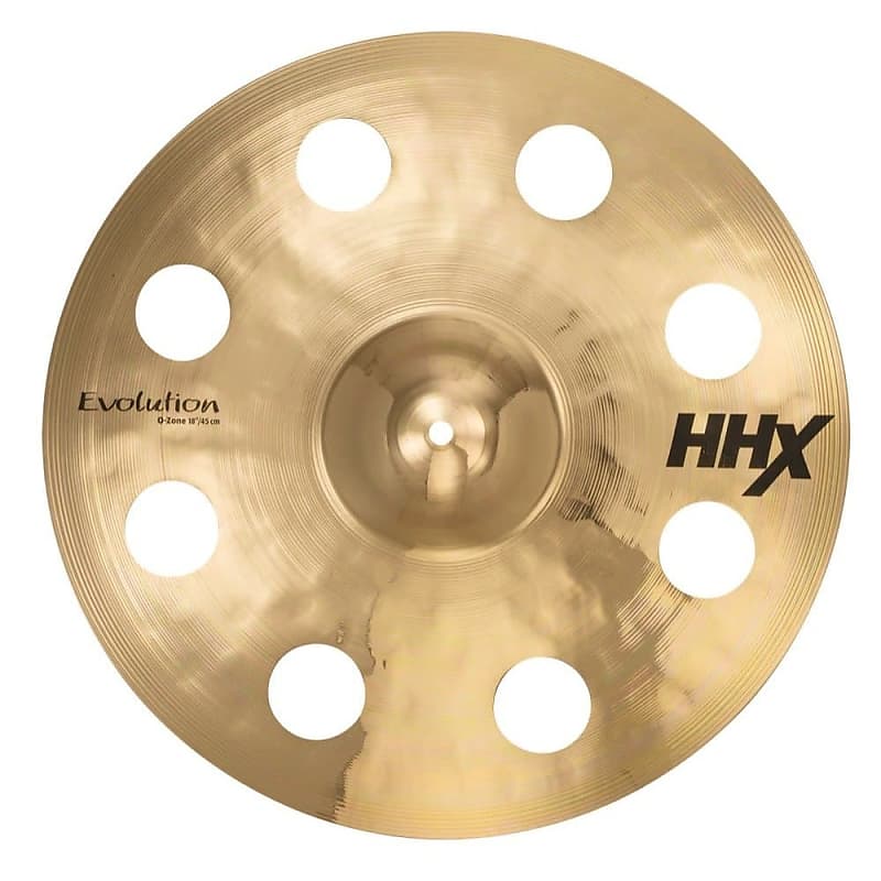 Sabian HHX Evolution O-Zone Crash Cymbal 18" Brilliant image 1