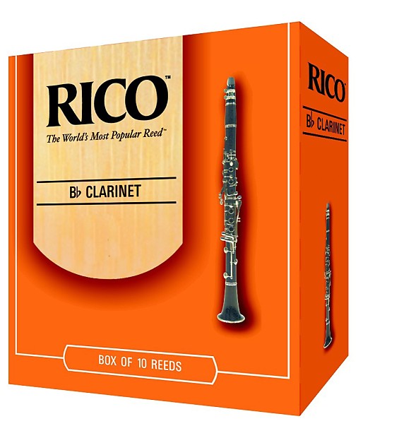 Rico RCA1020 Bb Clarinet Reeds - Strength 2.0 (10-Pack) image 1