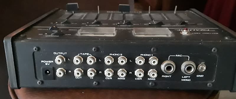 Realistic 32-1100A Stereo Mixer 1980's - Black Metal image 1