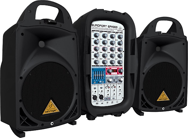 Behringer Europort EPA300 All-in-one Portable PA System