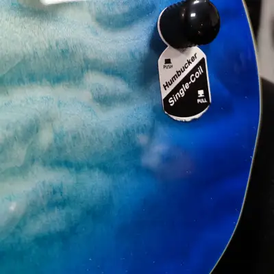 SCHECTER E-Gitarre, PT Pro, Trans Blue Burst image 5