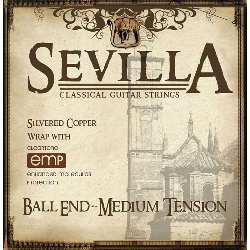 Cleartone Sevilla 8442 Classical Strings Ball End Medium Tension image 1