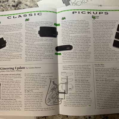 EMG Catalog Brochures Pickup Lines Vintage H 85 89 image 14