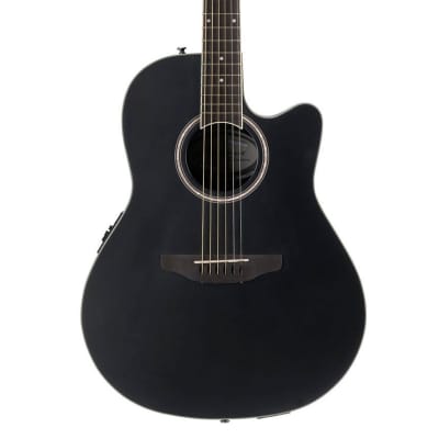 Ovation Tangent Series T357 Acoustic-Electric Guitar Gloss Black w 