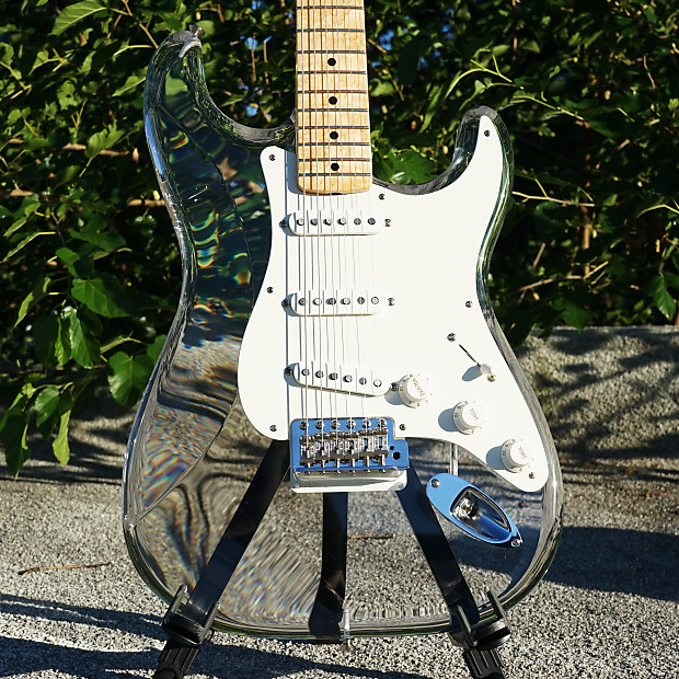 Fender Custom Shop #323 Clear Acrylic Stratocaster image 1