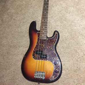 Squier JV Precision Bass 1983 Sunburst | Reverb