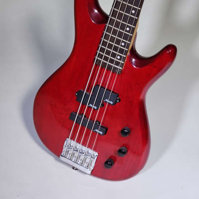 Alvarez AEB250TRD 1996 - Transparent Red - 5 String Bass image 3