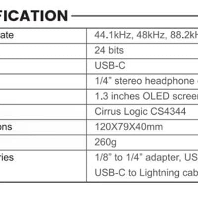 96K/24Bit HI FI Sound Quality Portable Headphones Amp Desktop DAC Amplifier image 6