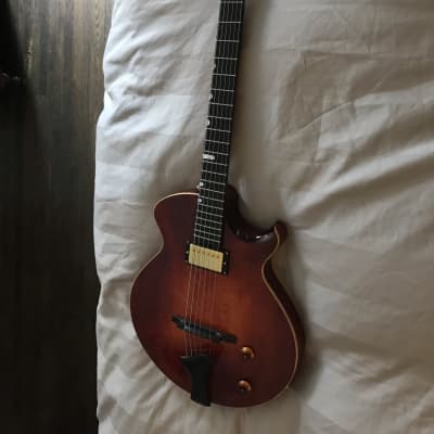 Eastman ER-1 2019 MINT small body super comfy Archtop Guitar ( video) image 4