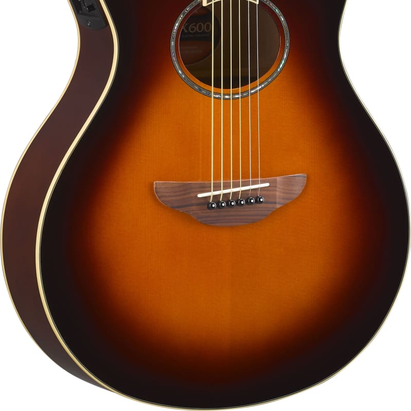 Yamaha APX600 Acoustic/Electric Guitar Violin Burst - 889025115049