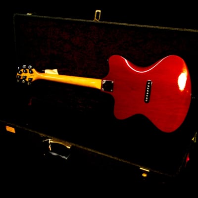 Burns LJ24 1977 Cherry Transparent.  PROTOTYPE. Extremely Rare & Collectible.  Only 25.  Handmade. image 22