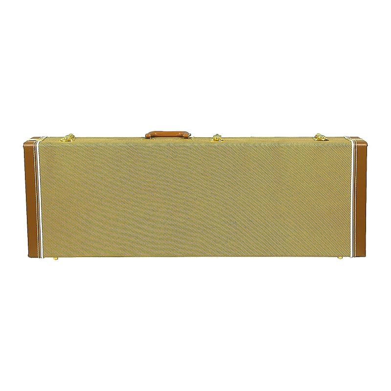 Musician s Gear Deluxe Electric Guitar Case Tweed Reverb UK