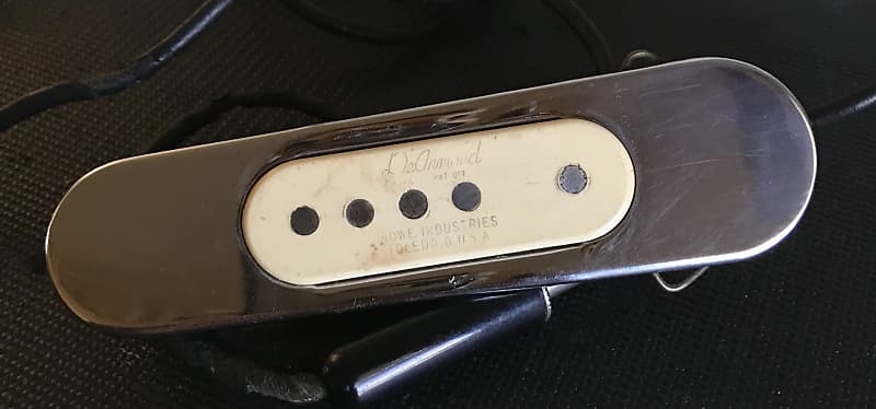 DeArmond 210 ? Pickup, 10.1K ohm 1960's? Chrome / Cream | Reverb UK