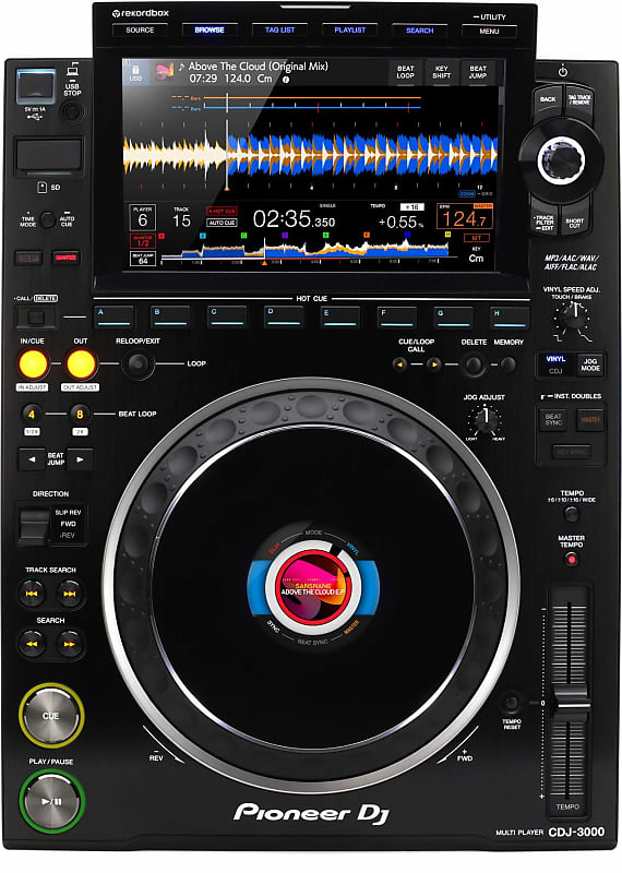 Pioneer CDJ-3000 Professional DJ Multi Player image 1