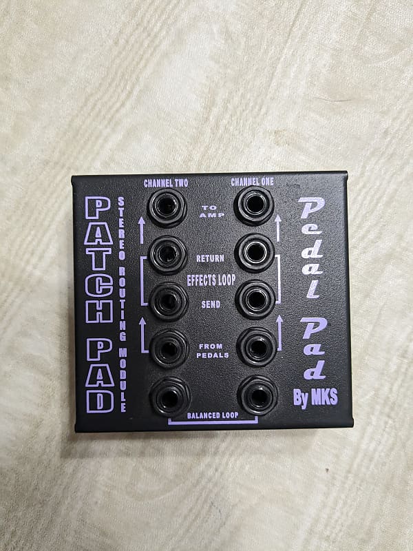 MKS Pedal Pad Patch Pad Reverb