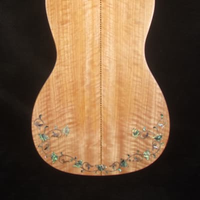Bruce Wei Solid Spruce & Curly Maple Panormo Guitar, Mop Abalone Inlay PA-2001 image 9