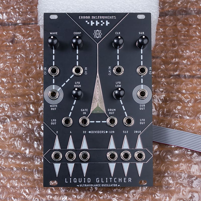LIQUID GLITCHER .ultraviolance oscillator GV | ERROR-MODULAR