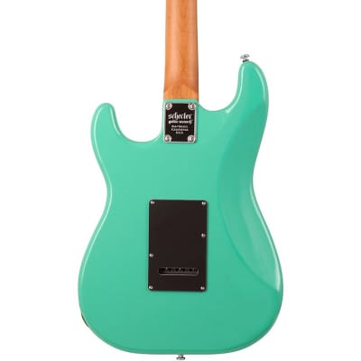 Schecter Guitar Research Nick Johnston Traditional HSS Electric Guitar Atomic Green 1540 image 3