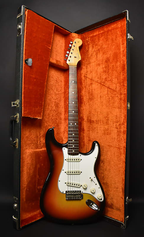 1965 Fender Stratocaster 3-Tone Sunburst w/OHSC image 1