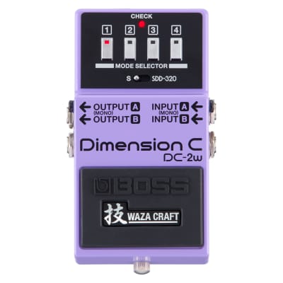 BOSS Dimension C DC-2w【WAZA CRAFT】 Amazon.com: BOSS DC-2W WAZA Craft Dimension C Guitar Pedal