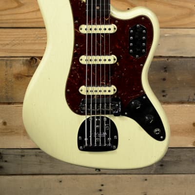 Fender Custom Shop Limited Edition Bass VI Journeyman Vintage White w/ Case image 2