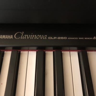 Yamaha Clavinova (CLP-260) 90-91 Black | Reverb