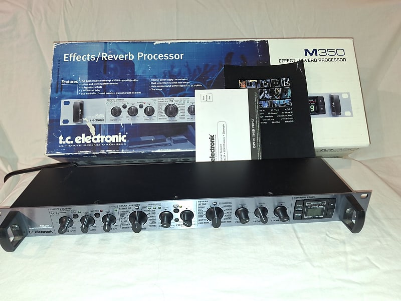 tc electronic M350 エフェクトプロセッサー リバーブ TC Electronic M350 Effect / Reverb Processor | Reverb