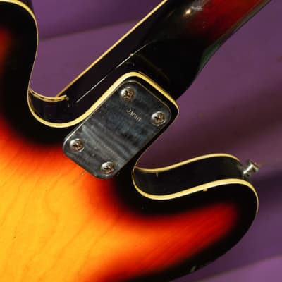 1960s Conqueror (Japan) Hollowbody 330/335-Style Electric Guitar (VIDEO! Work Done, Ready to Go) image 14