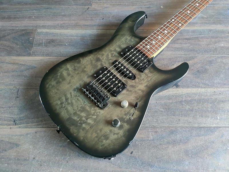 1990's Bill Lawrence Japan VR-403 HSH Superstrat | Reverb